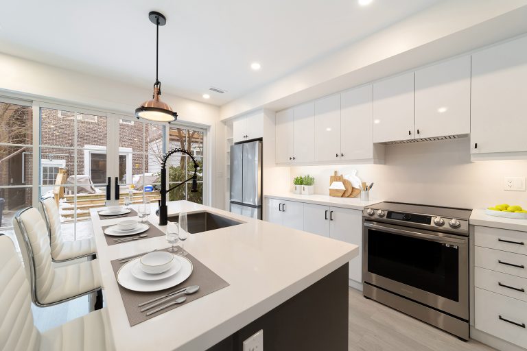 Riverdale laneway suite kitchen