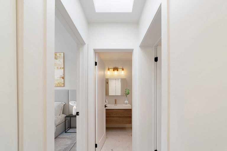 Riverdale laneway suite hallway